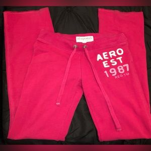 thrifted vintage areo flare sweatpants